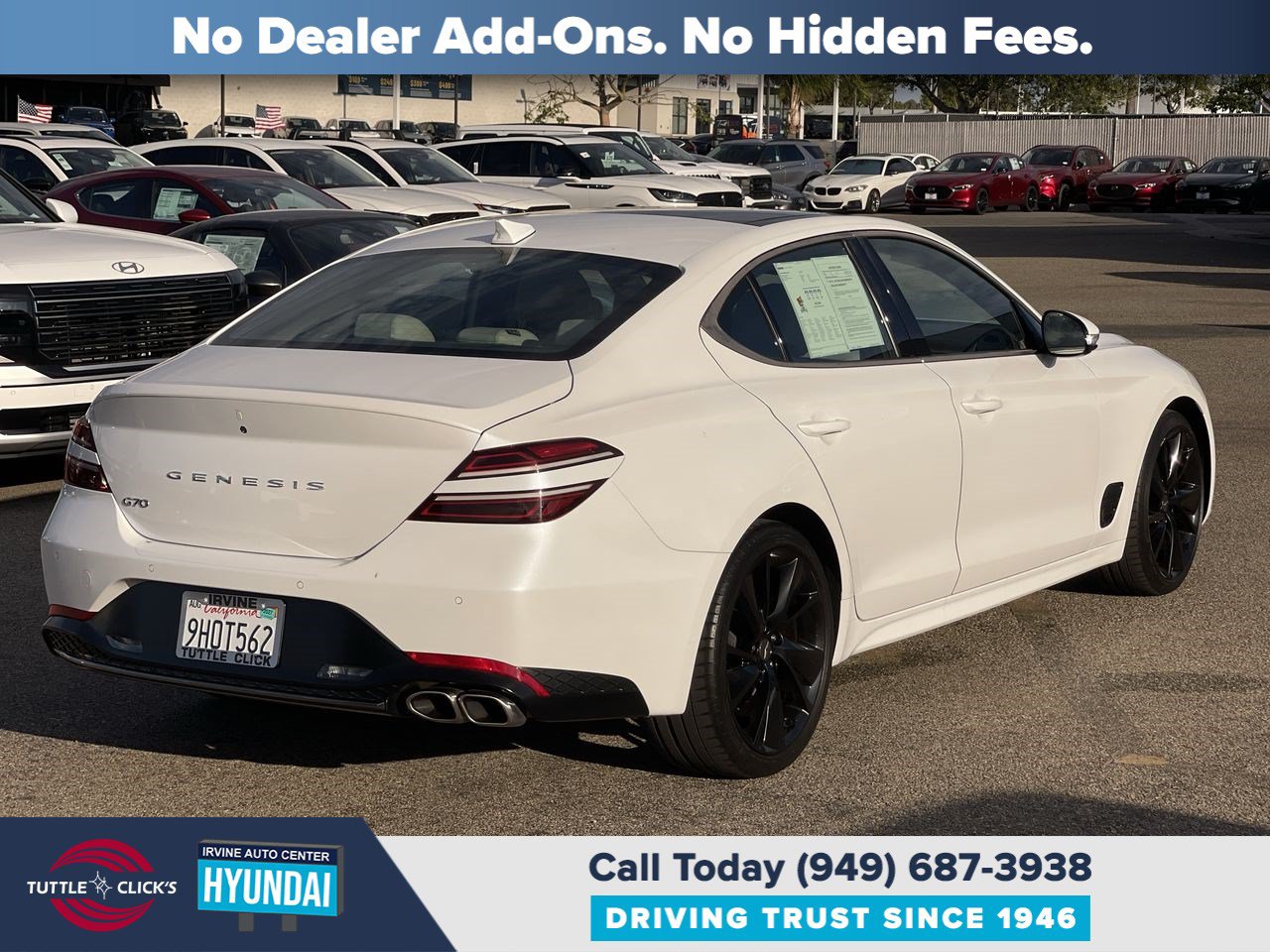 Used 2023 Genesis G70 2.0T w/ Sport Prestige Package RWD image 15