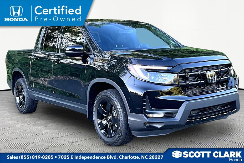 Certified 2025 Honda Ridgeline Black Edition