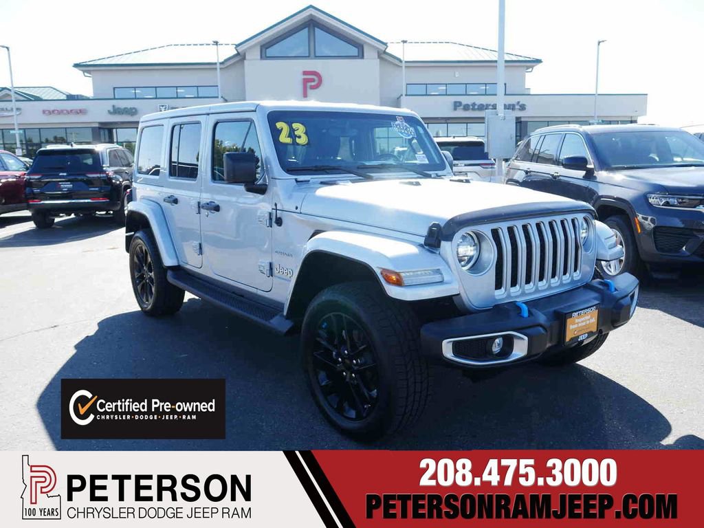 Used 2023 Jeep Wrangler Unlimited Sahara w/ Cold Weather Group