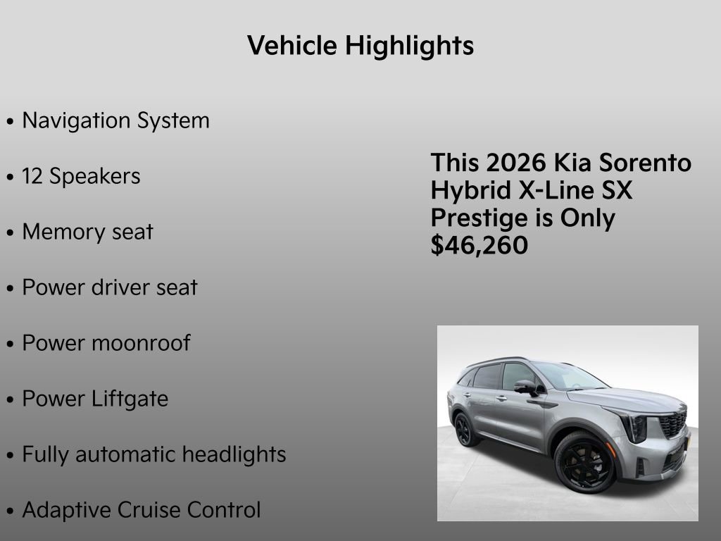 New 2026 Kia Sorento SX Prestige image 5