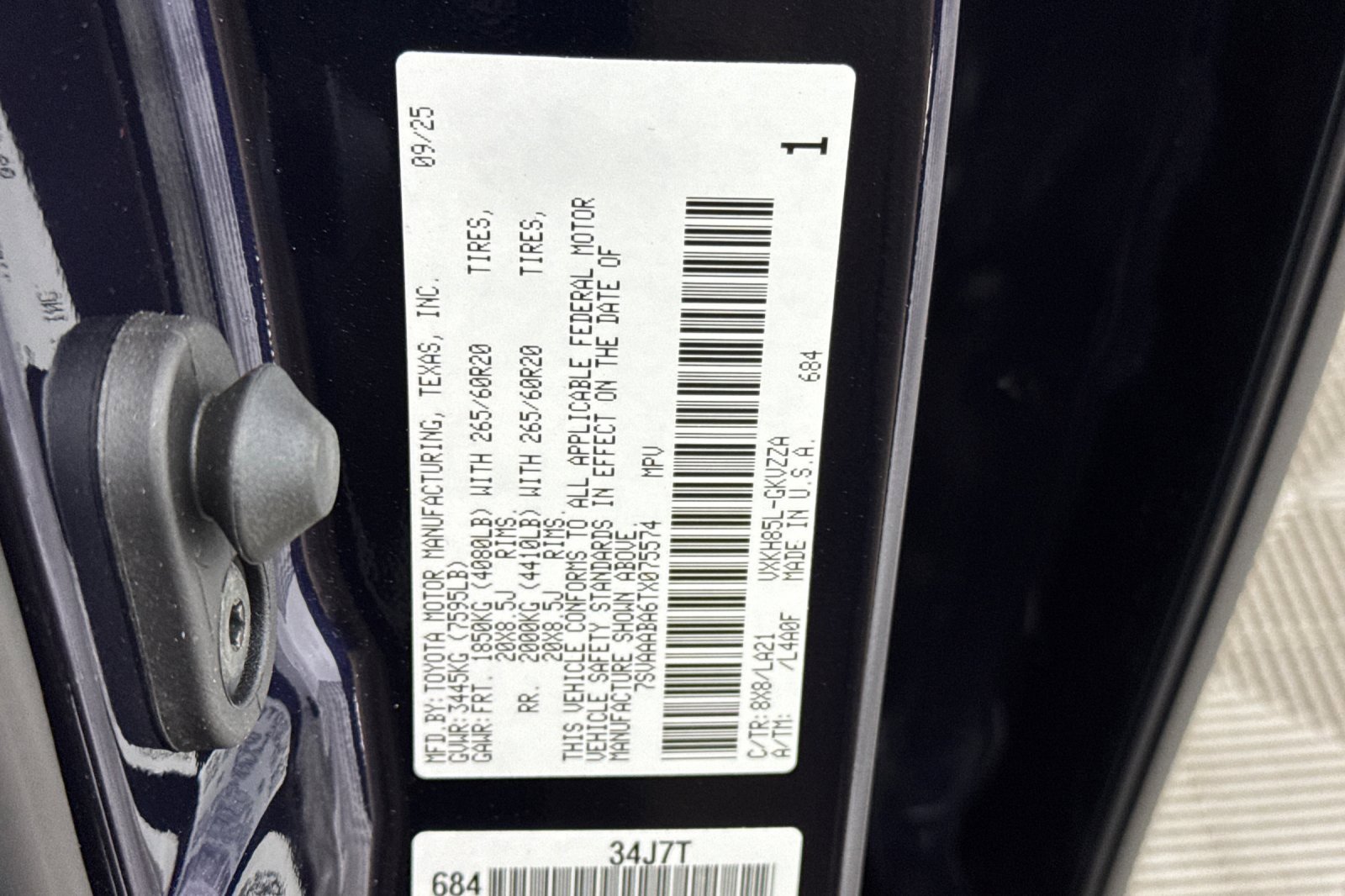 New 2026 Toyota Sequoia Platinum image 28