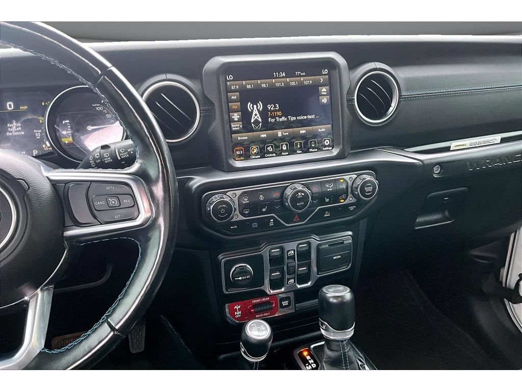 Used 2022 Jeep Wrangler Unlimited Rubicon 4xe w/ Cold Weather Group AWD/4WD image 9