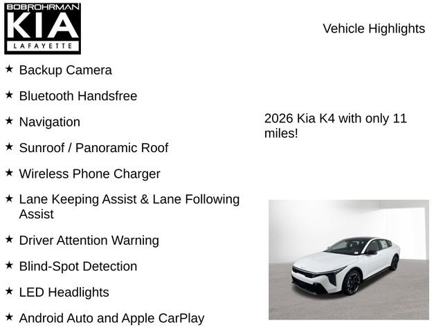 New 2026 Kia K4 GT-Line image 7