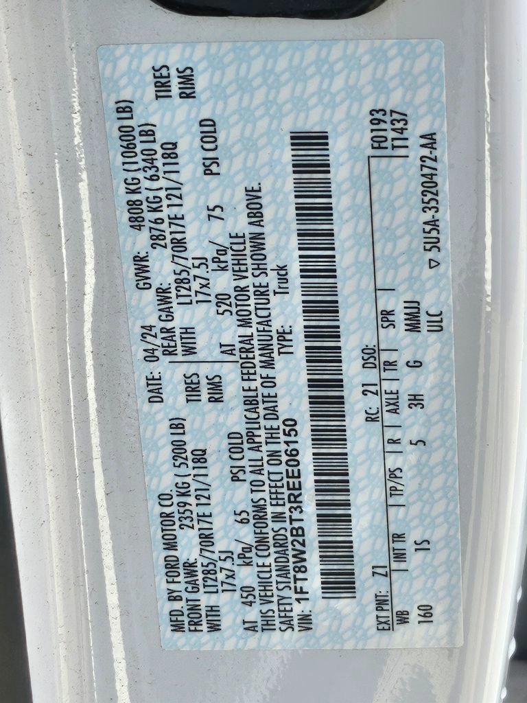 Certified 2024 Ford F250 XL w/ XL Off-Road Package image 36