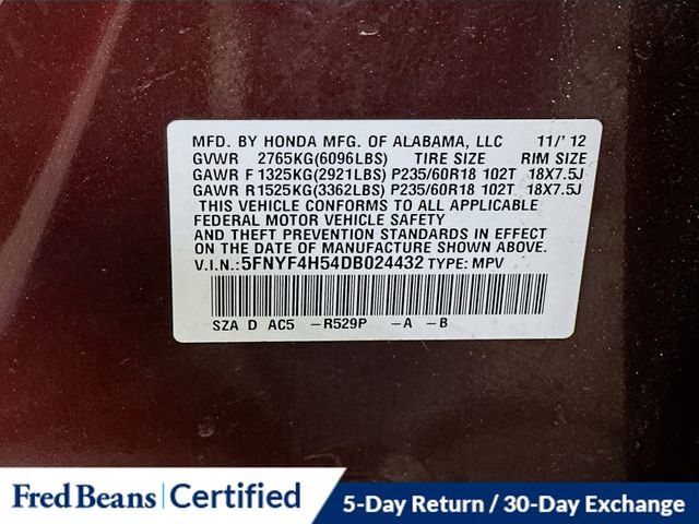 Used 2013 Honda Pilot EX-L image 32