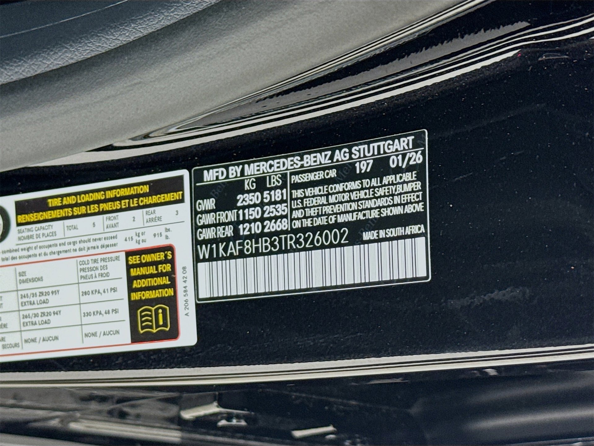 New 2026 Mercedes-Benz C 43 AMG 4MATIC Sedan image 35