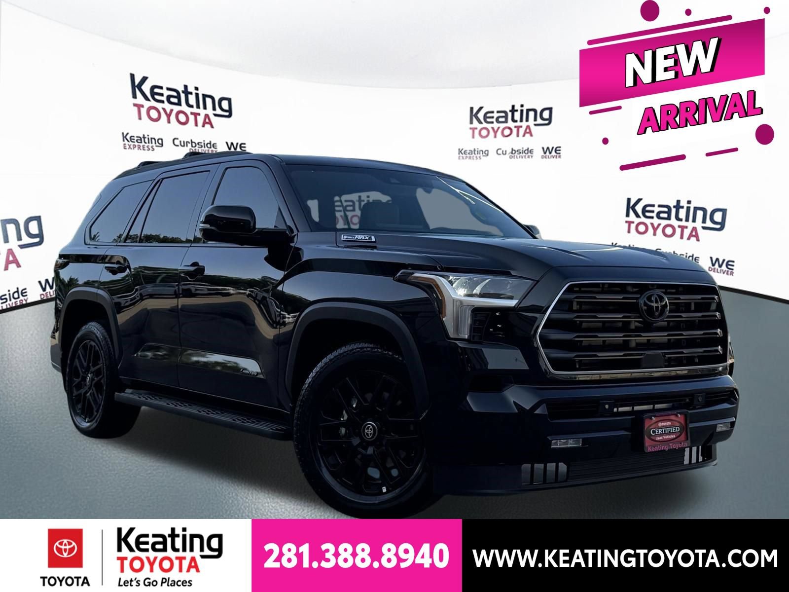 Certified 2026 Toyota Sequoia Limited w/ Nightshade Package