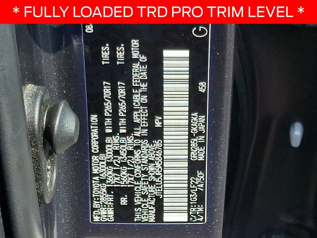 Used 2021 Toyota 4Runner TRD Pro AWD/4WD image 28