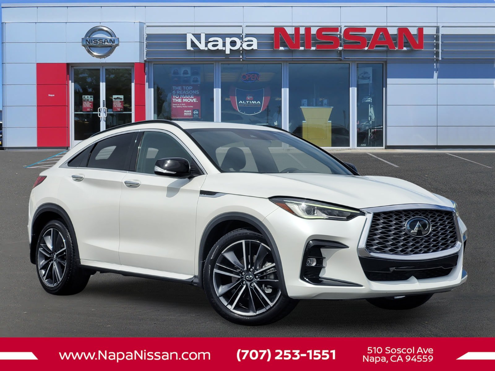 Used 2024 INFINITI QX55 Luxe w/ Cargo Package
