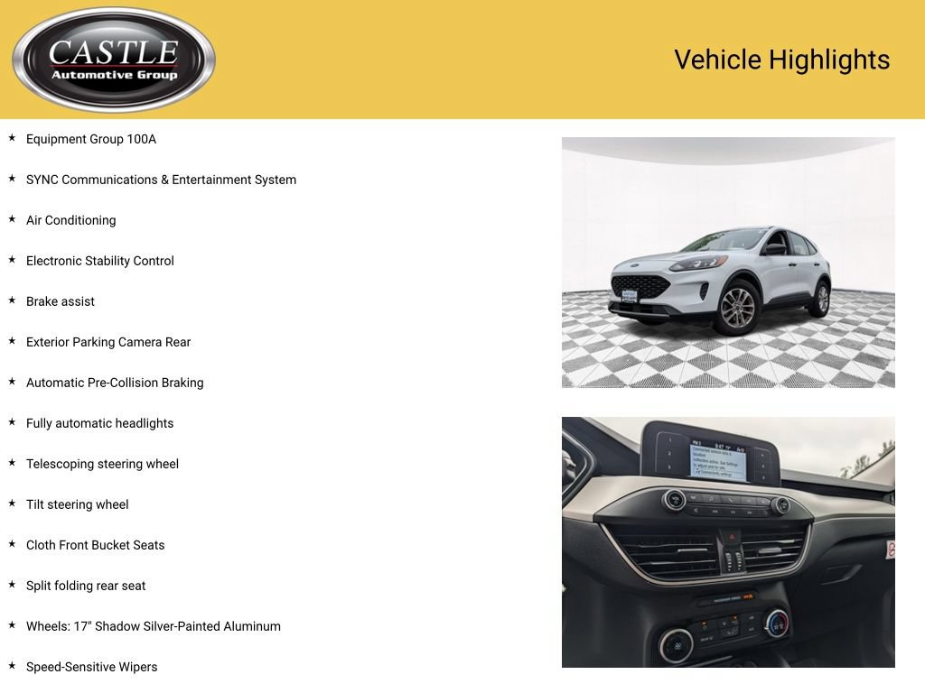 Used 2021 Ford Escape S FWD image 4