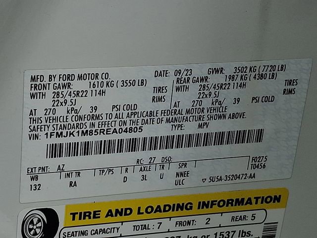 Certified 2024 Ford Expedition Max Platinum AWD/4WD image 31