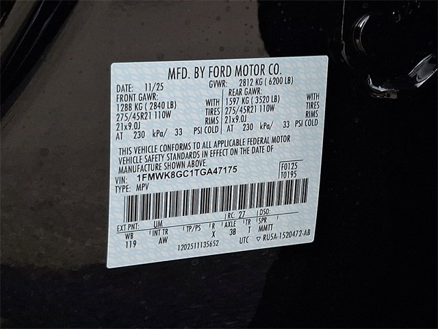 New 2026 Ford Explorer ST w/ Sun And Sound Package image 18