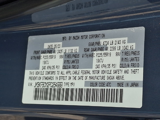 Certified 2023 MAZDA CX-5 Carbon Edition AWD/4WD image 25