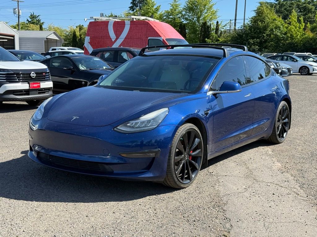 Used 2019 Tesla Model 3 Long Range AWD/4WD image 2