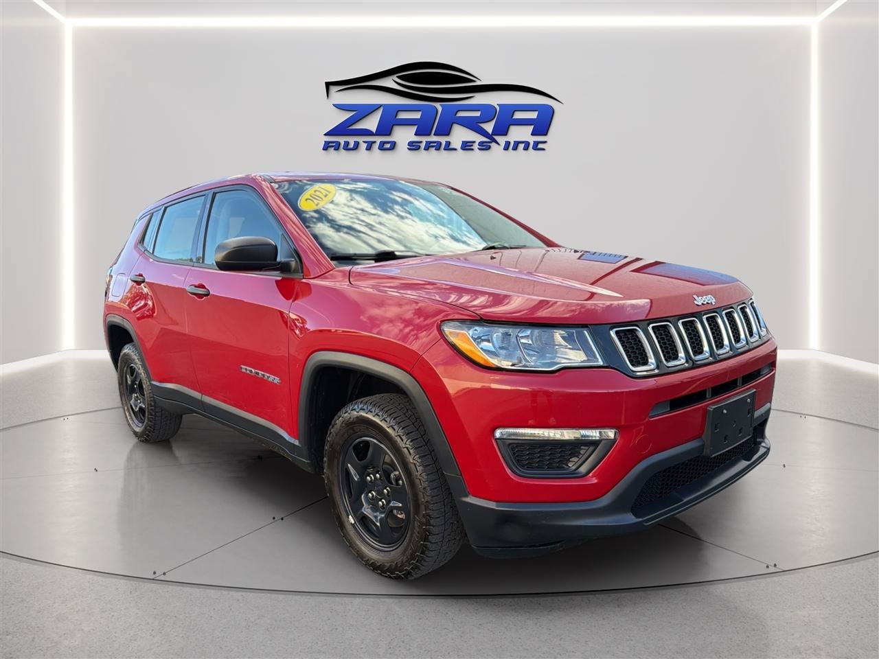 Used 2021 Jeep Compass Sport w/ Cold Weather Group AWD/4WD image 9