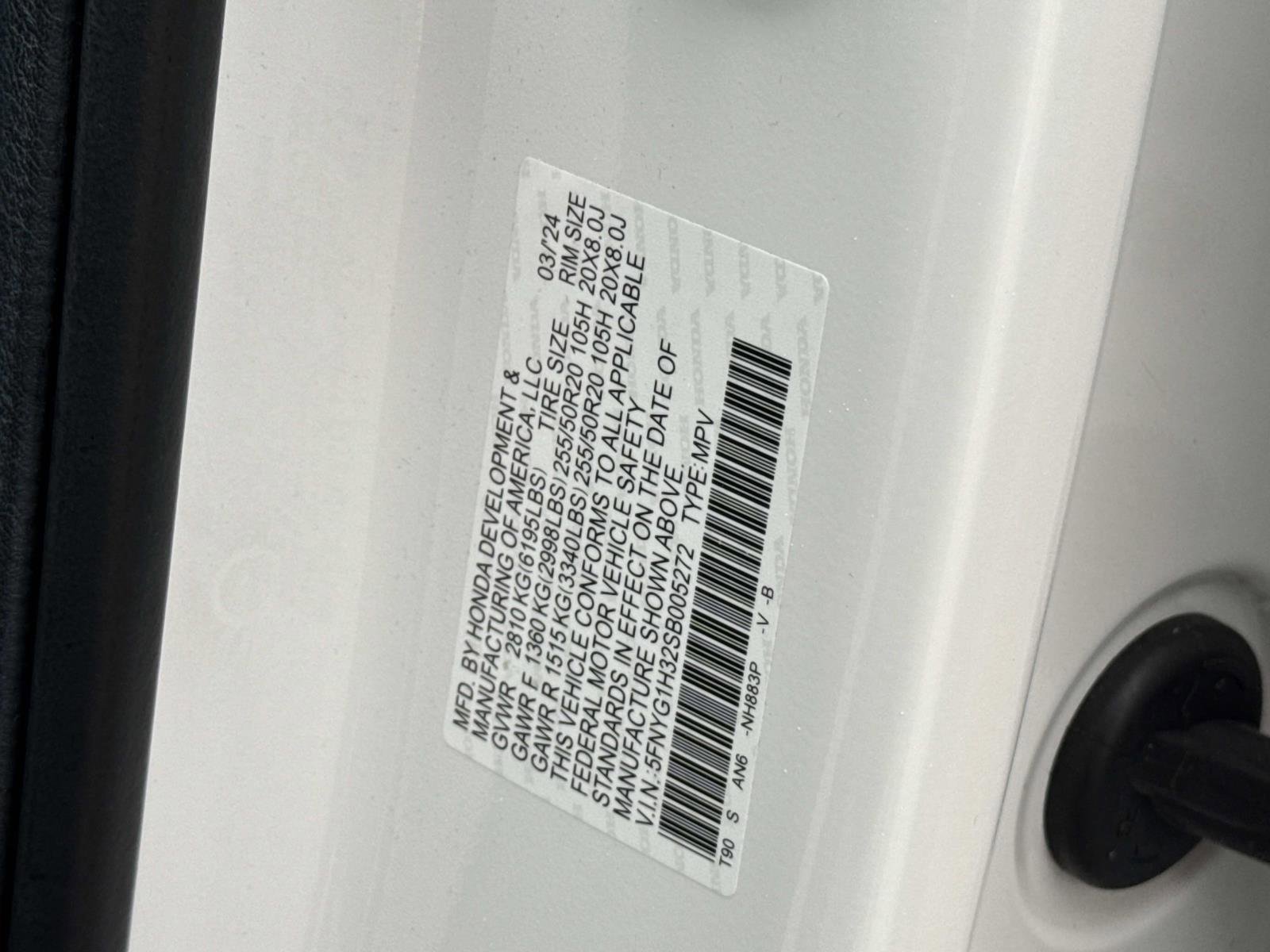 Used 2025 Honda Pilot Sport image 30