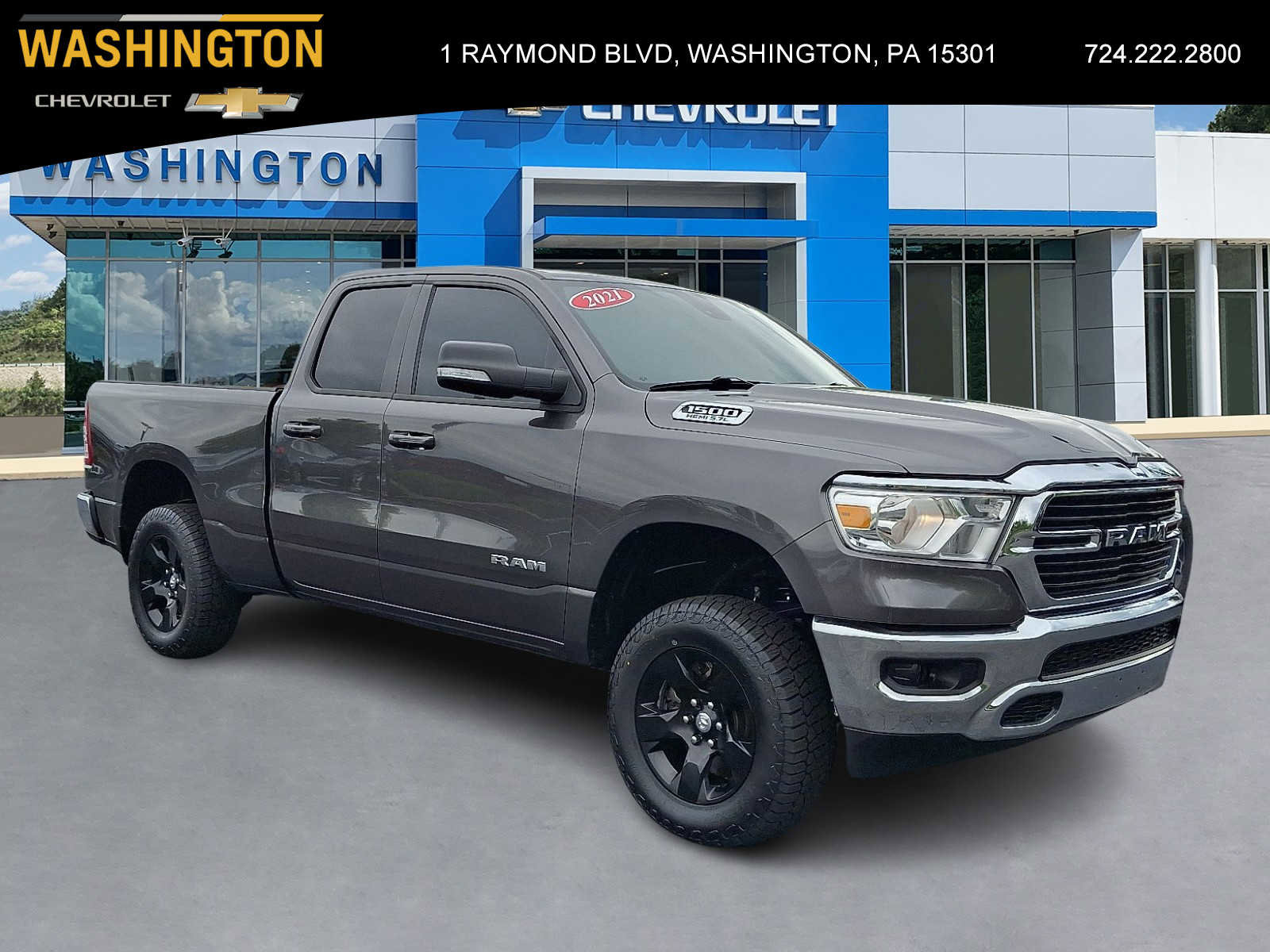 Used 2021 RAM 1500 Big Horn AWD/4WD image 1