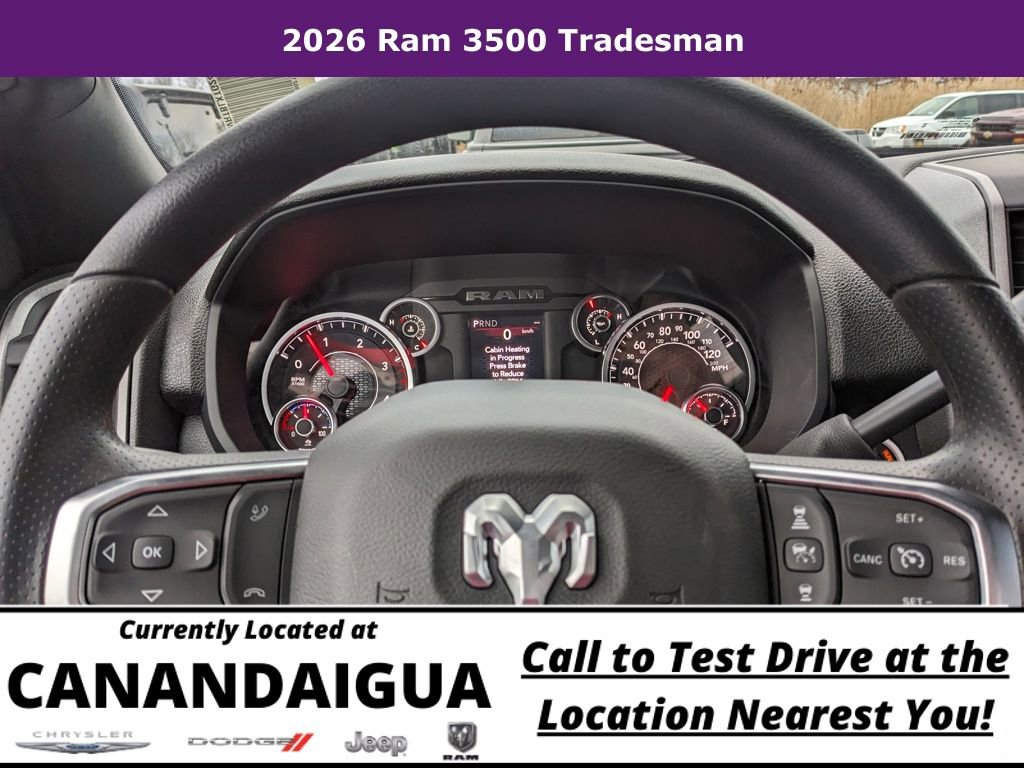 New 2026 RAM 3500 Tradesman w/ Chrome Appearance Group A AWD/4WD image 15