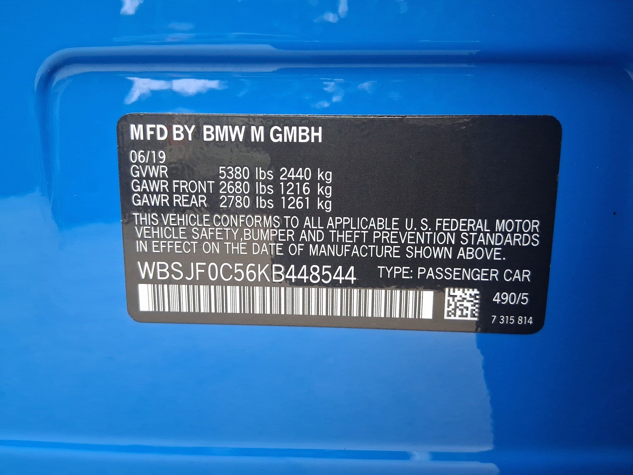 Used 2019 BMW M5 w/ Executive Package image 19