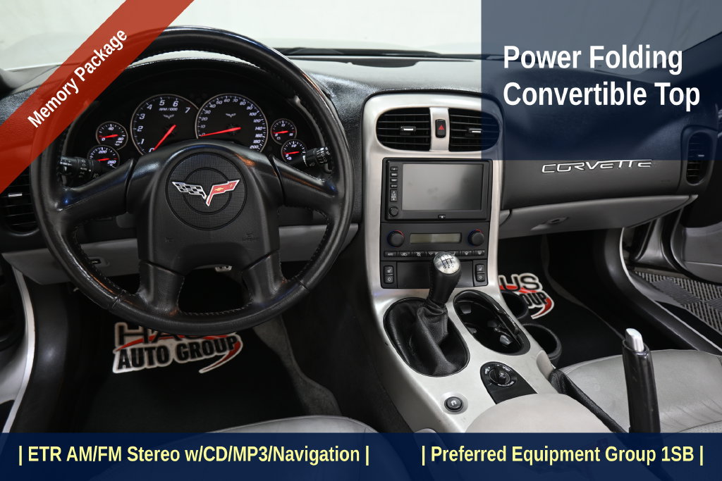 Used 2005 Chevrolet Corvette Convertible w/ Preferred Equipment Group RWD image 4
