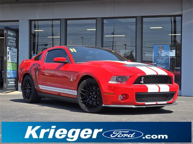 Used 2011 Ford Mustang Shelby GT500 w/ SVT Performance Pkg