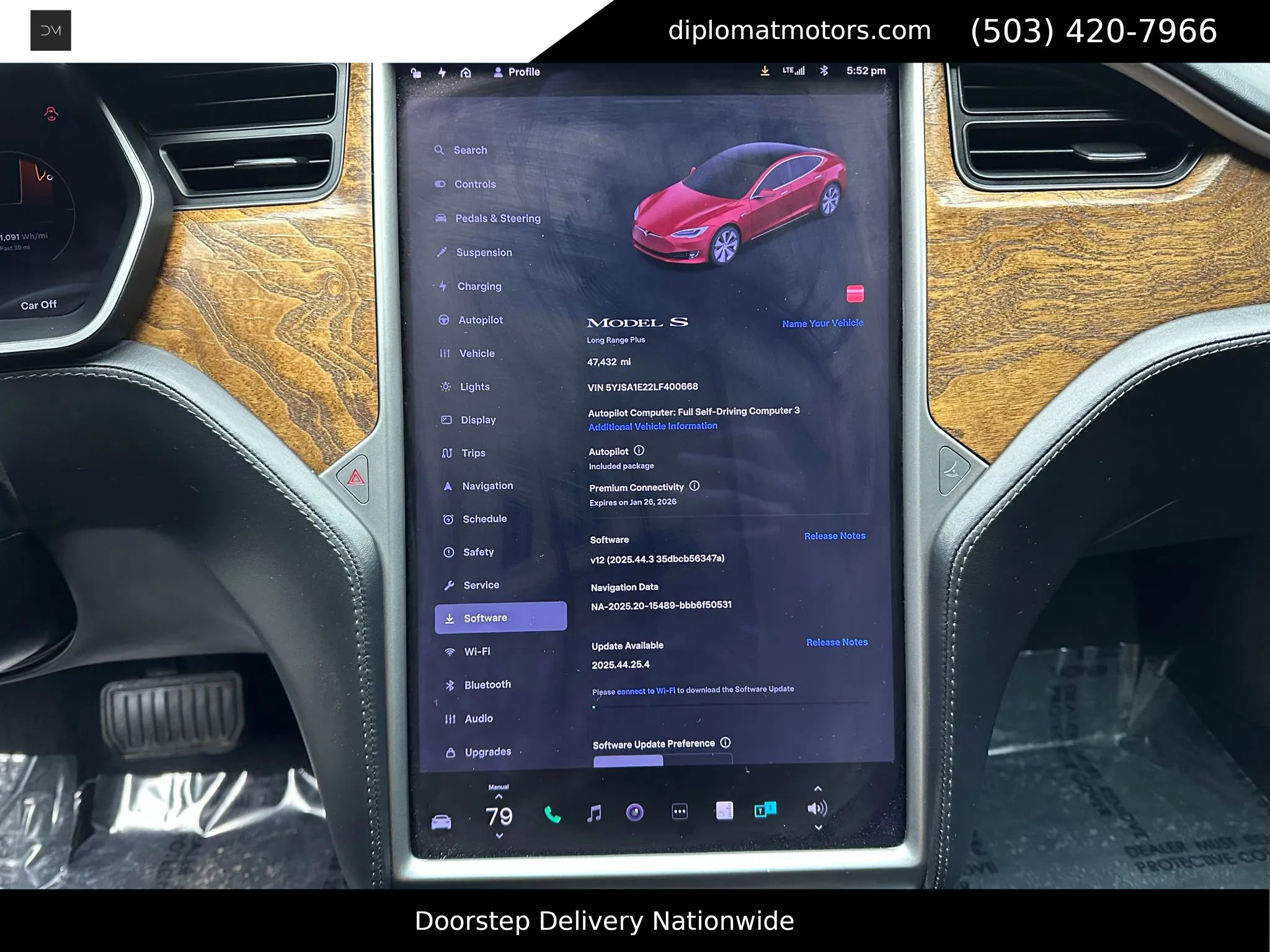 Used 2020 Tesla Model S Long Range Sedan 4D image 31