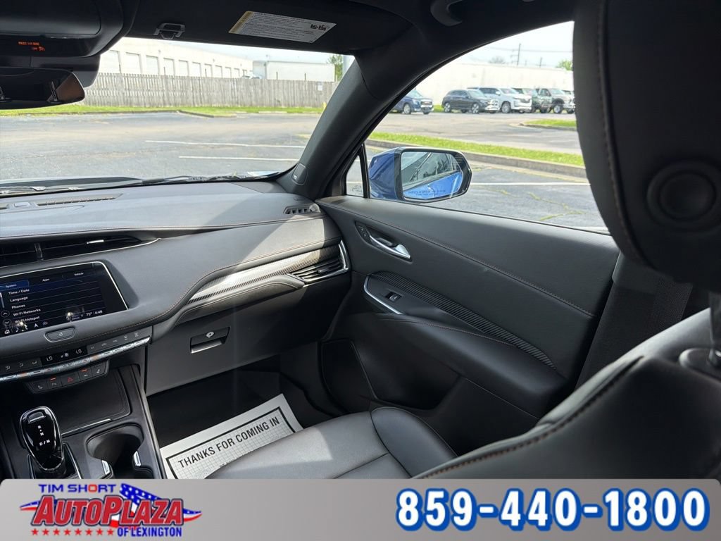 Used 2023 Cadillac XT4 Sport w/ LPO, Onyx Lite Package FWD image 24