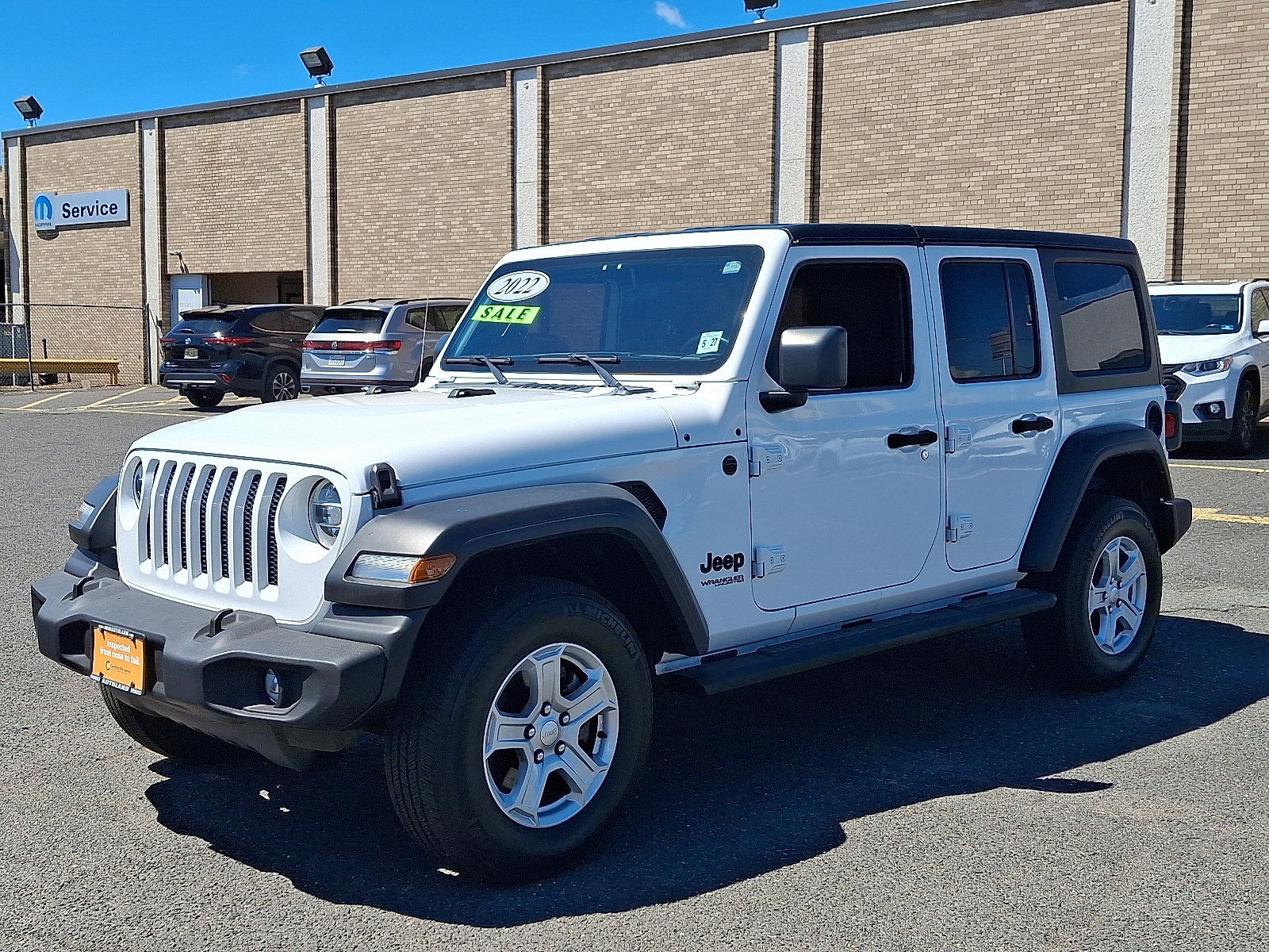 Used 2022 Jeep Wrangler Unlimited Sport AWD/4WD image 3