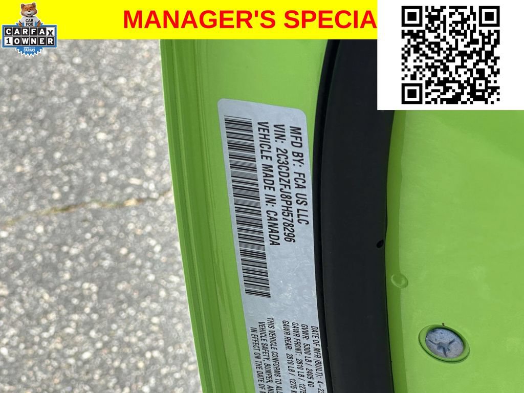 Used 2023 Dodge Challenger R/T Scat Pack w/ Plus Package RWD image 17