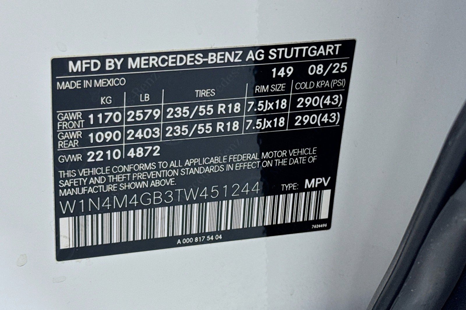 Certified 2026 Mercedes-Benz GLB 250 image 23