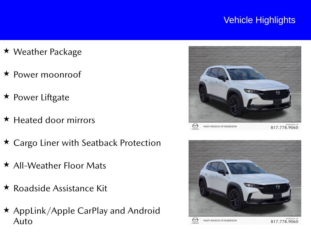 Used 2026 MAZDA CX-50 AWD 2.5 S w/ Weather Package image 10