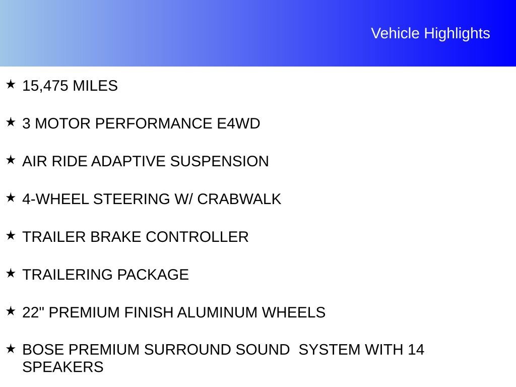Used 2025 GMC Hummer EV 3X AWD/4WD image 7