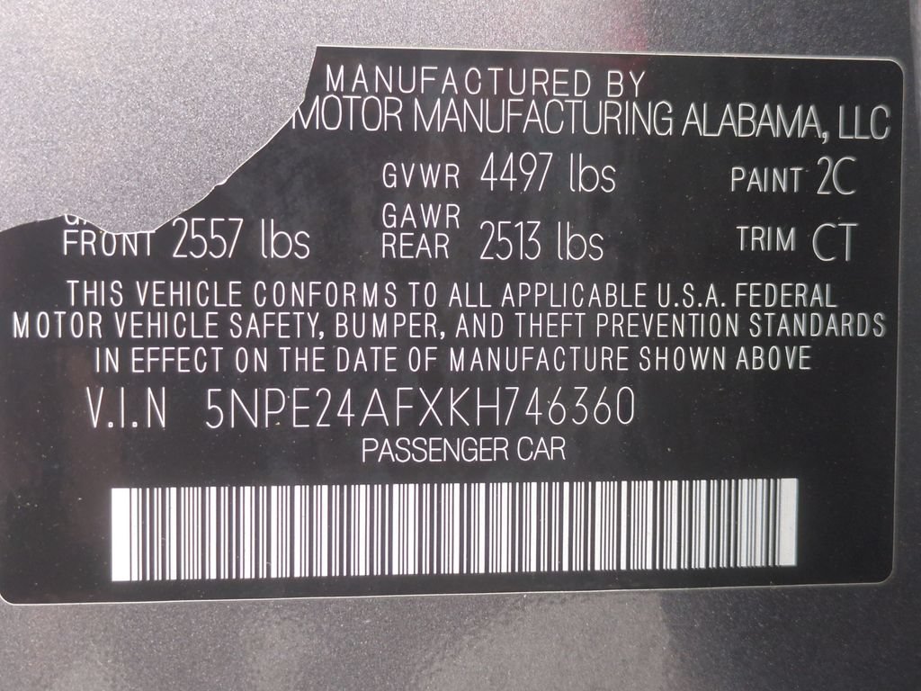 Used 2019 Hyundai Sonata SE FWD image 23