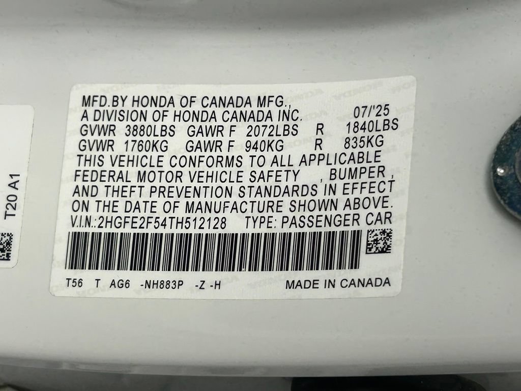 Used 2026 Honda Civic Sport image 53