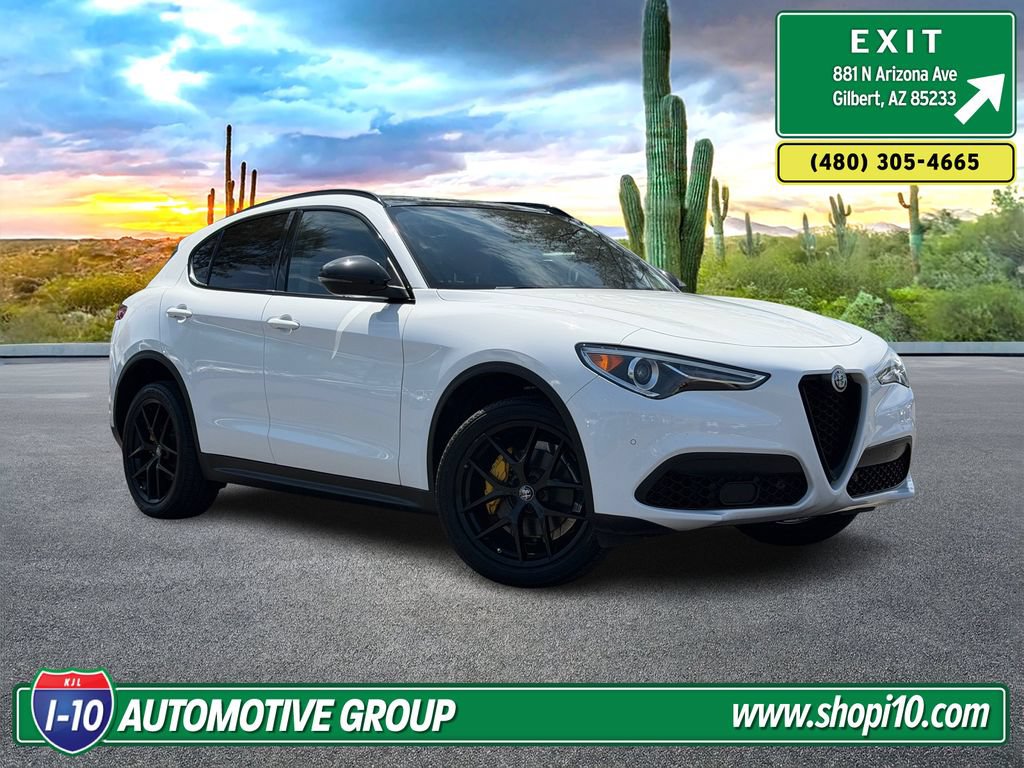Used 2020 Alfa Romeo Stelvio w/ Nero Edizione