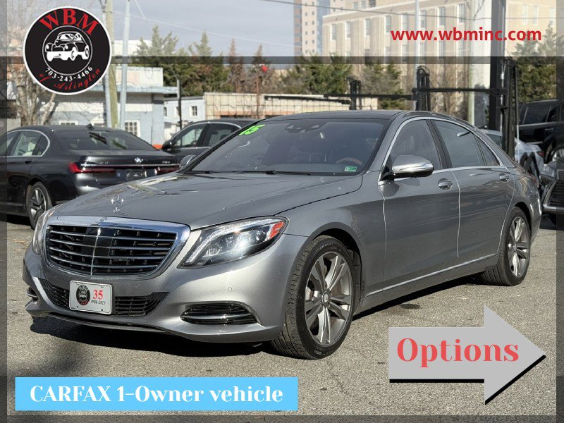Used 2015 Mercedes-Benz S 550 4MATIC Sedan image 1