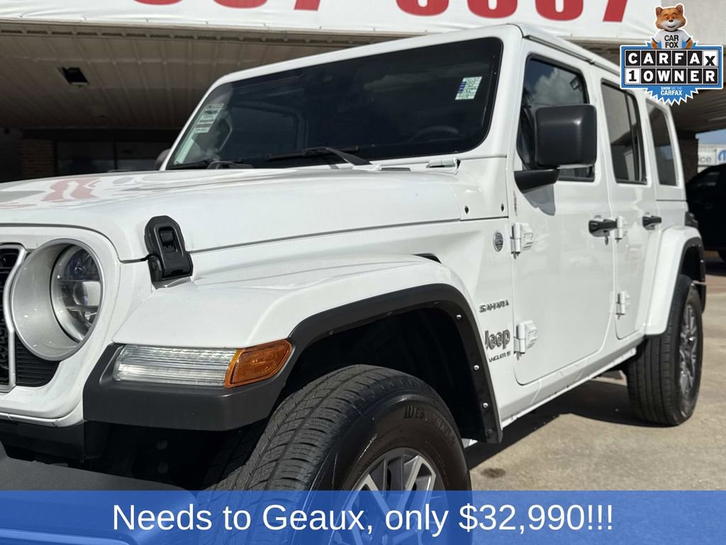 Used 2024 Jeep Wrangler Unlimited Sahara AWD/4WD image 7