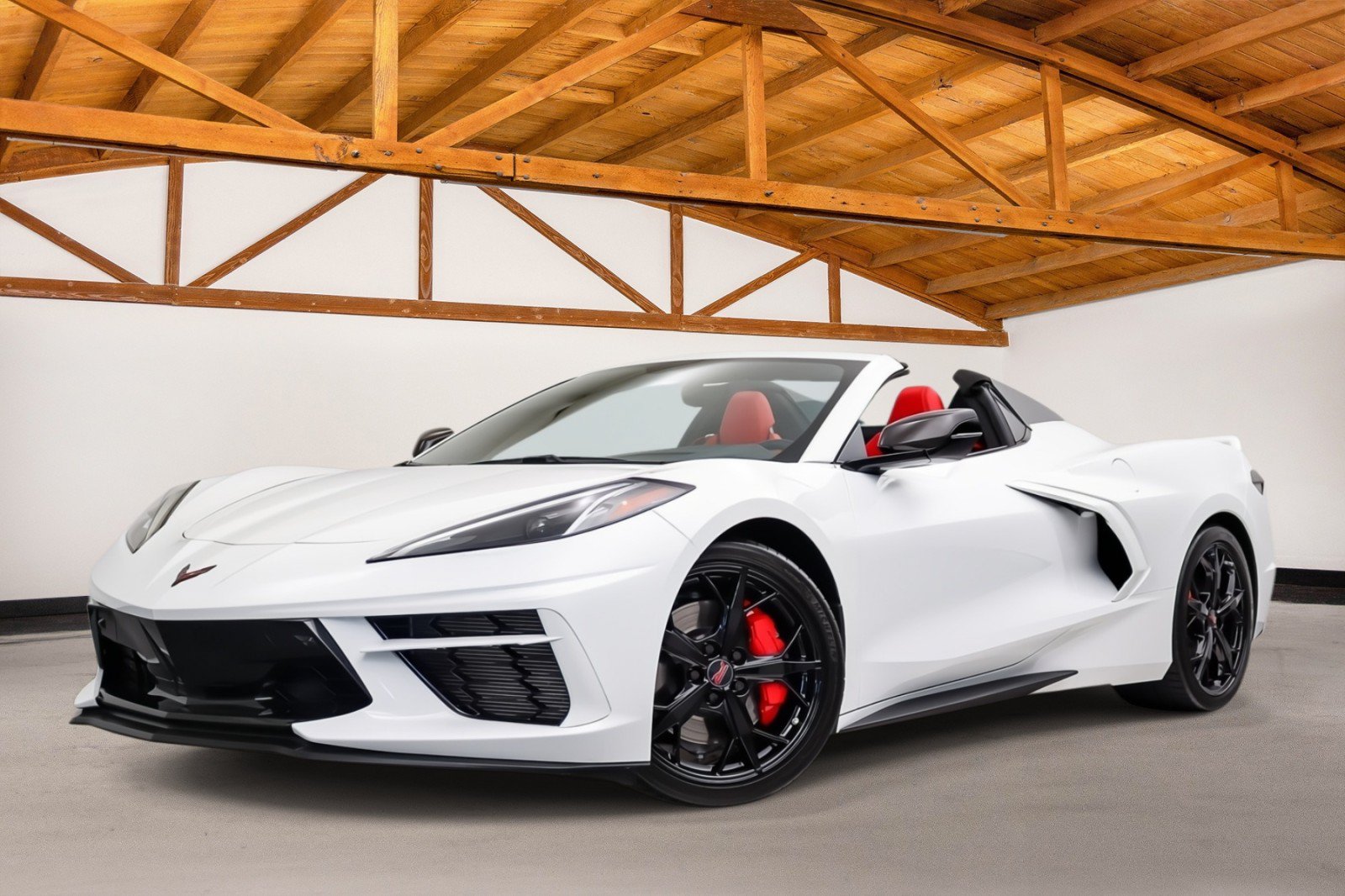 Used 2021 Chevrolet Corvette Stingray Premium Conv w/ Z51 Performance Package RWD image 1