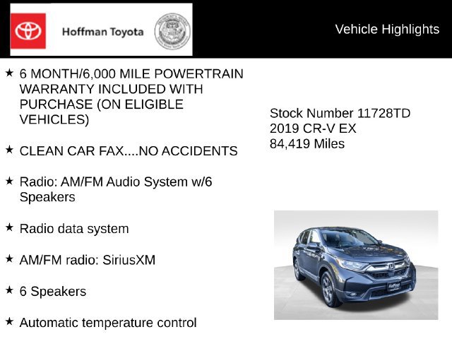 Used 2019 Honda CR-V EX image 5