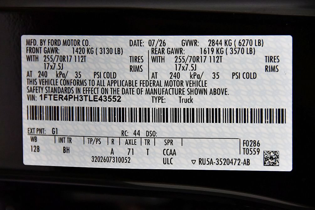 New 2026 Ford Ranger XL w/ Trailer Tow Package AWD/4WD image 14