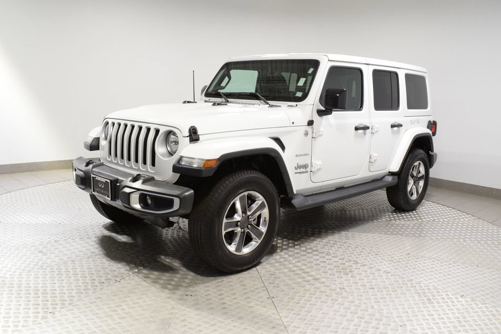 Used 2020 Jeep Wrangler Unlimited Sahara w/ Uconnect 4C Nav & Sound Group AWD/4WD image 8
