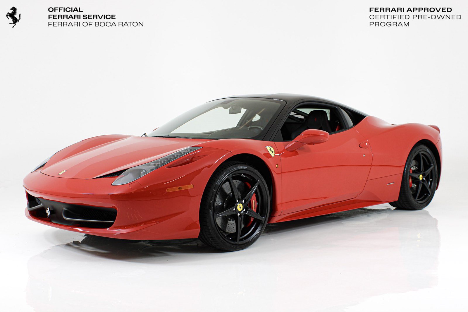 Certified 2015 Ferrari 458 Italia Coupe RWD image 1