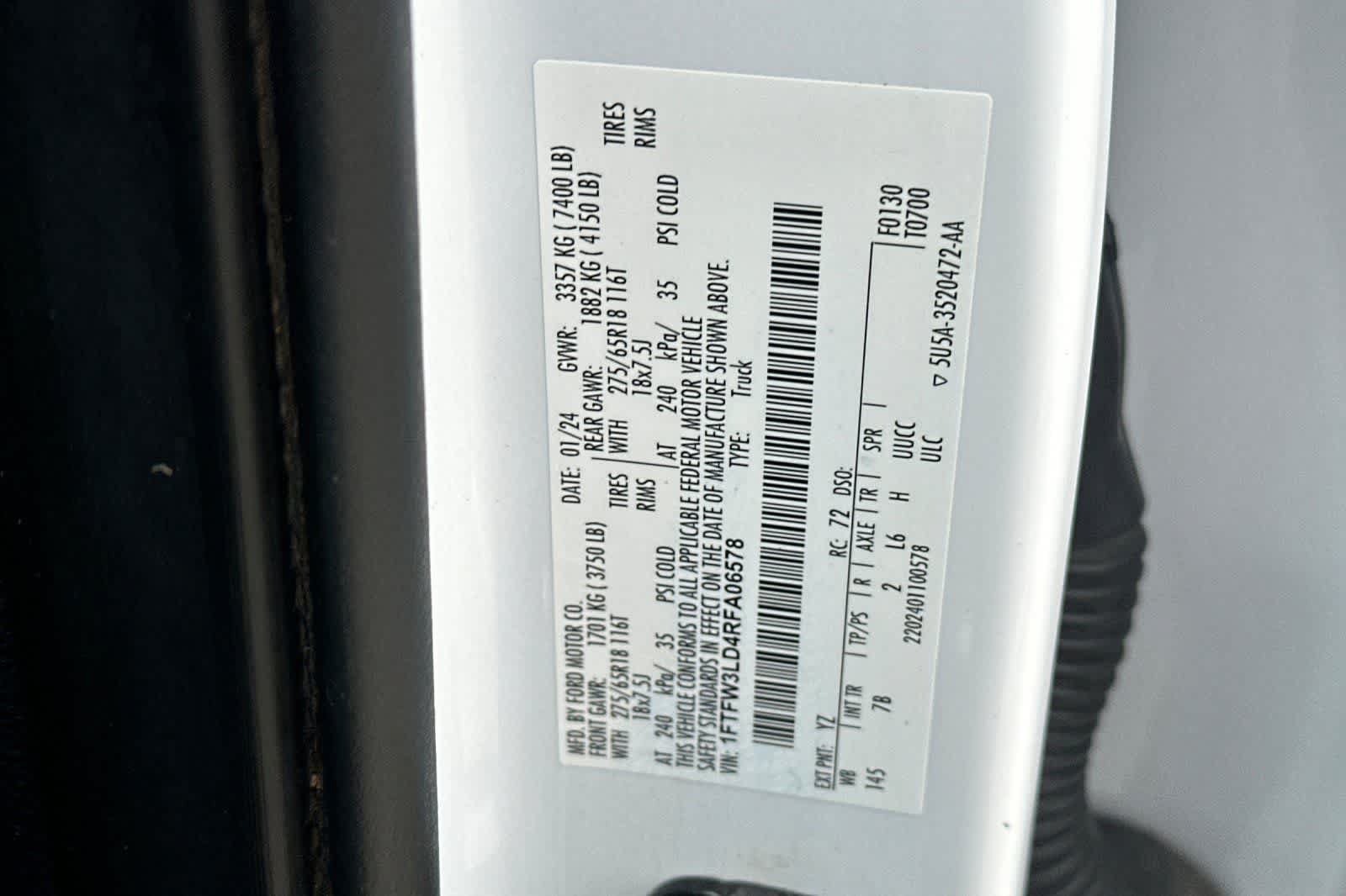 Used 2024 Ford F150 XLT w/ Mobile Office Package AWD/4WD image 36