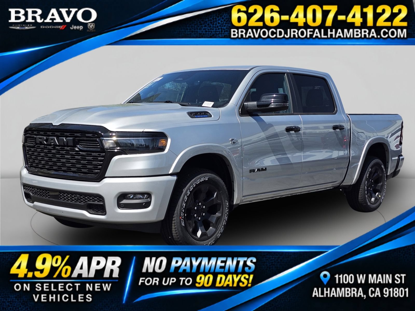 New 2026 RAM 1500 Big Horn w/ Night Edition AWD/4WD image 1