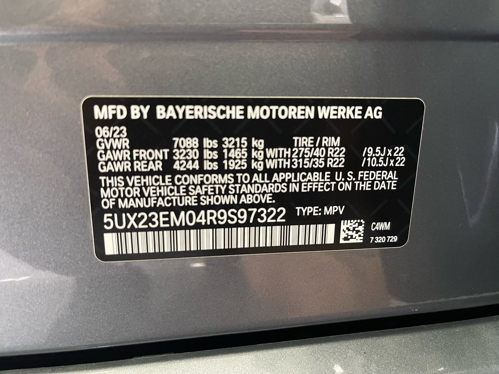 Used 2024 BMW X7 xDrive40i w/ Executive Package AWD/4WD image 19