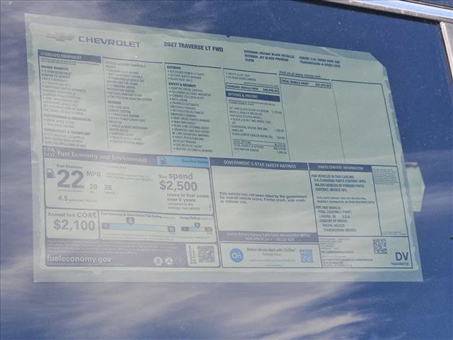New 2027 Chevrolet Traverse LT FWD image 17