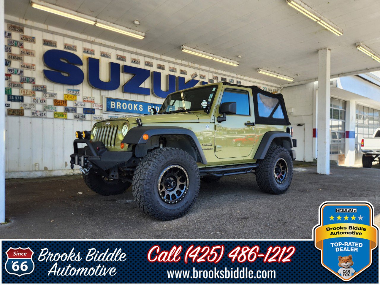Used 2013 Jeep Wrangler Sport w/ Connectivity Group AWD/4WD image 1