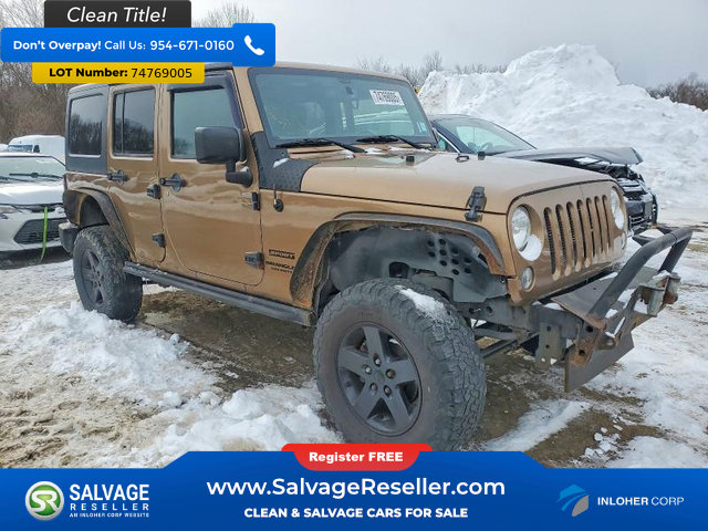 Used 2015 Jeep Wrangler Unlimited Sport w/ Quick Order Package 24S image 5