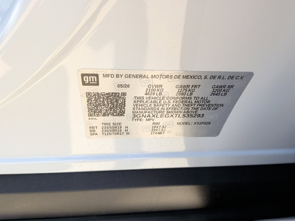 New 2026 Chevrolet Equinox RS FWD image 44