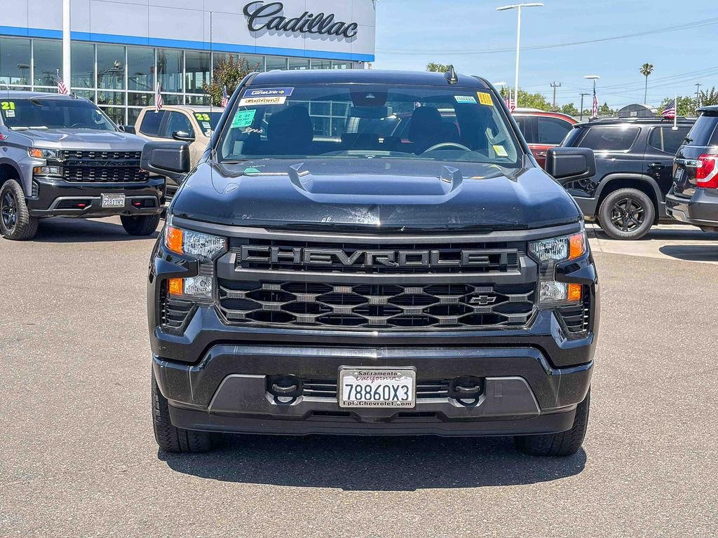 Used 2024 Chevrolet Silverado 1500 Custom w/ Turbomax Blackout Package AWD/4WD image 6